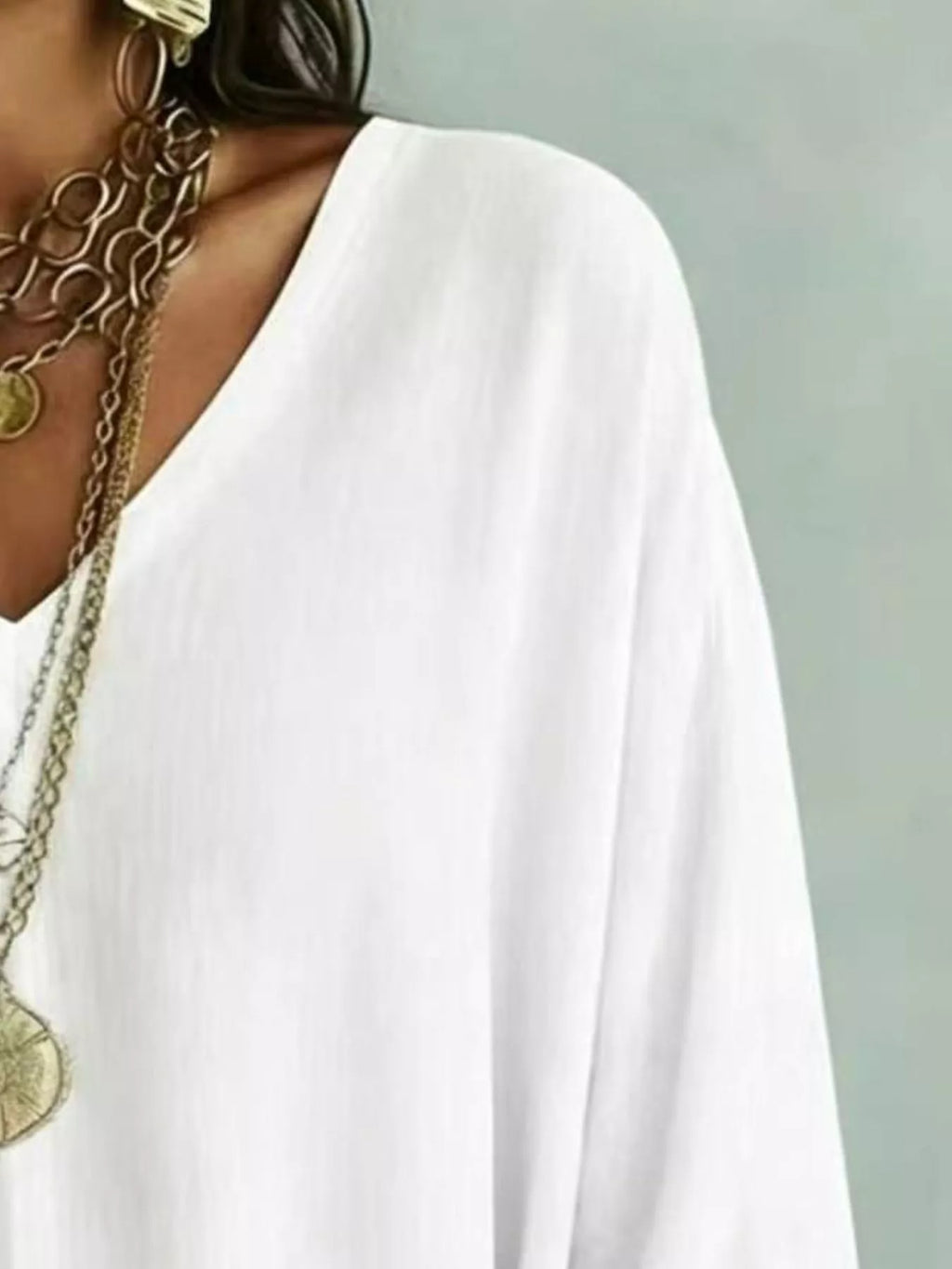 V-Neck Loose Fit T-Shirt