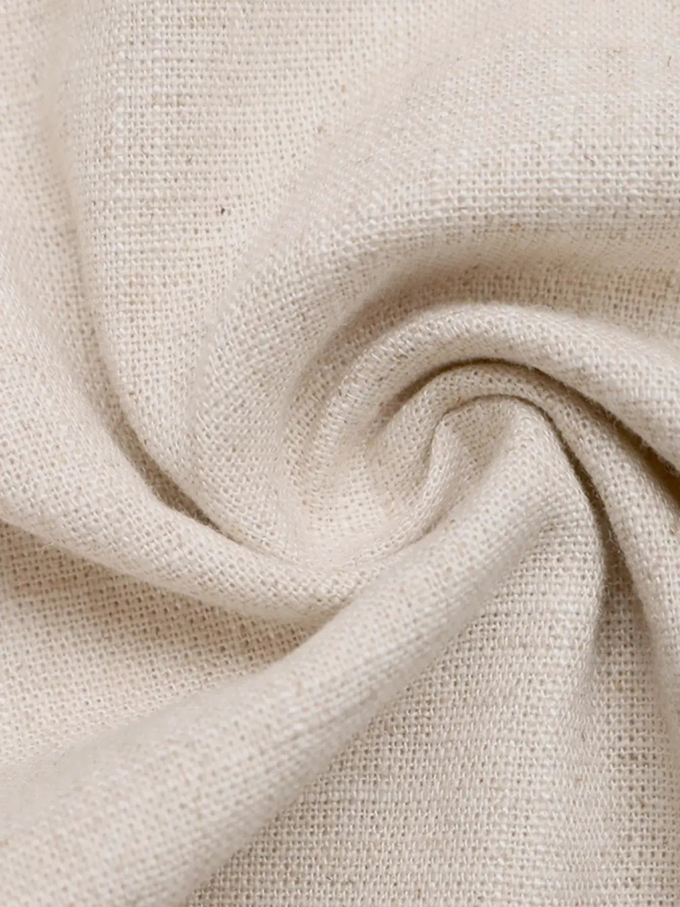 Drawstring Wide Leg Pants beige woven fabric close-up texture