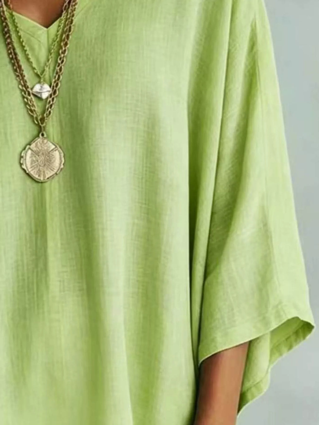 V-Neck Loose Fit T-Shirt