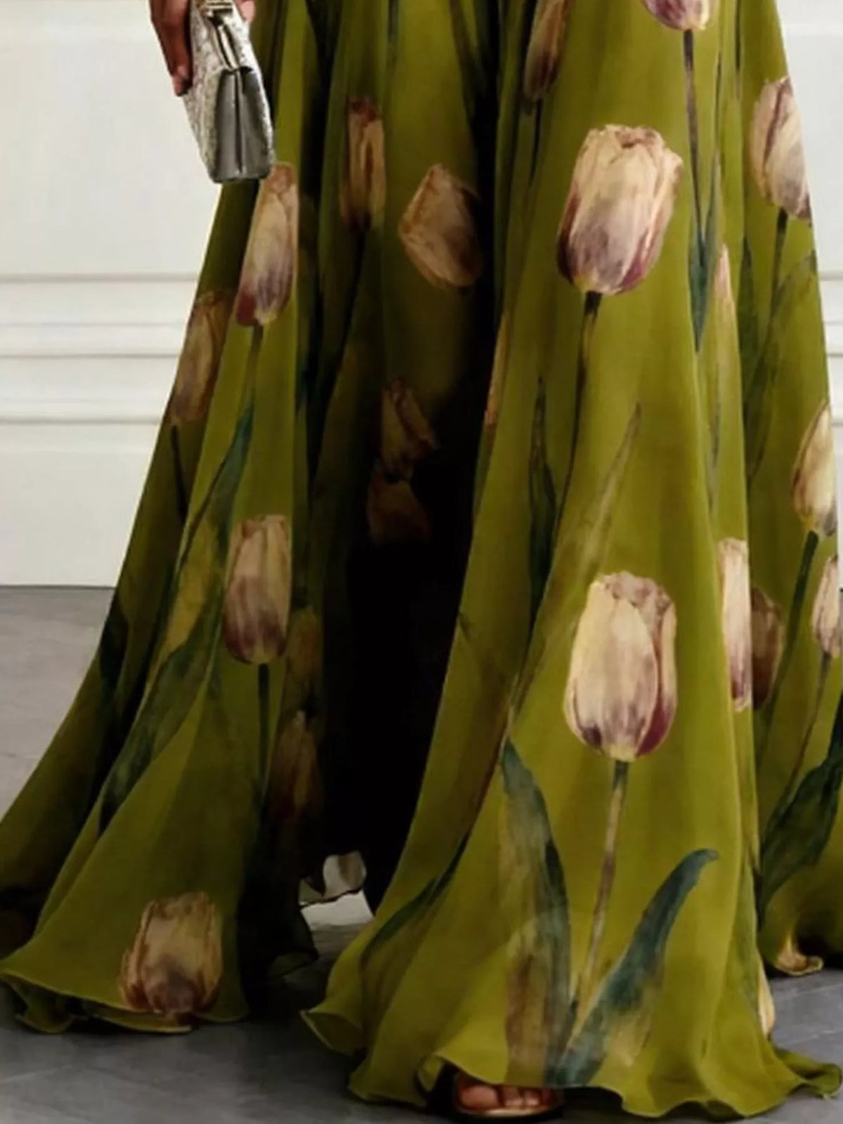 Sleeveless V-Neck Floral Maxi Dress by Belle Bijouix – view 7 of 37