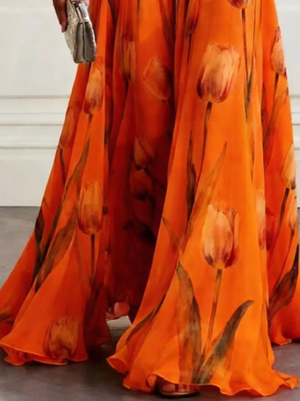Sleeveless V-Neck Floral Maxi Dress by Belle Bijouix – view 10 of 37